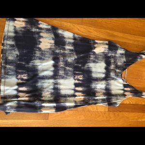 Women’s tie dye knit t shirt dress